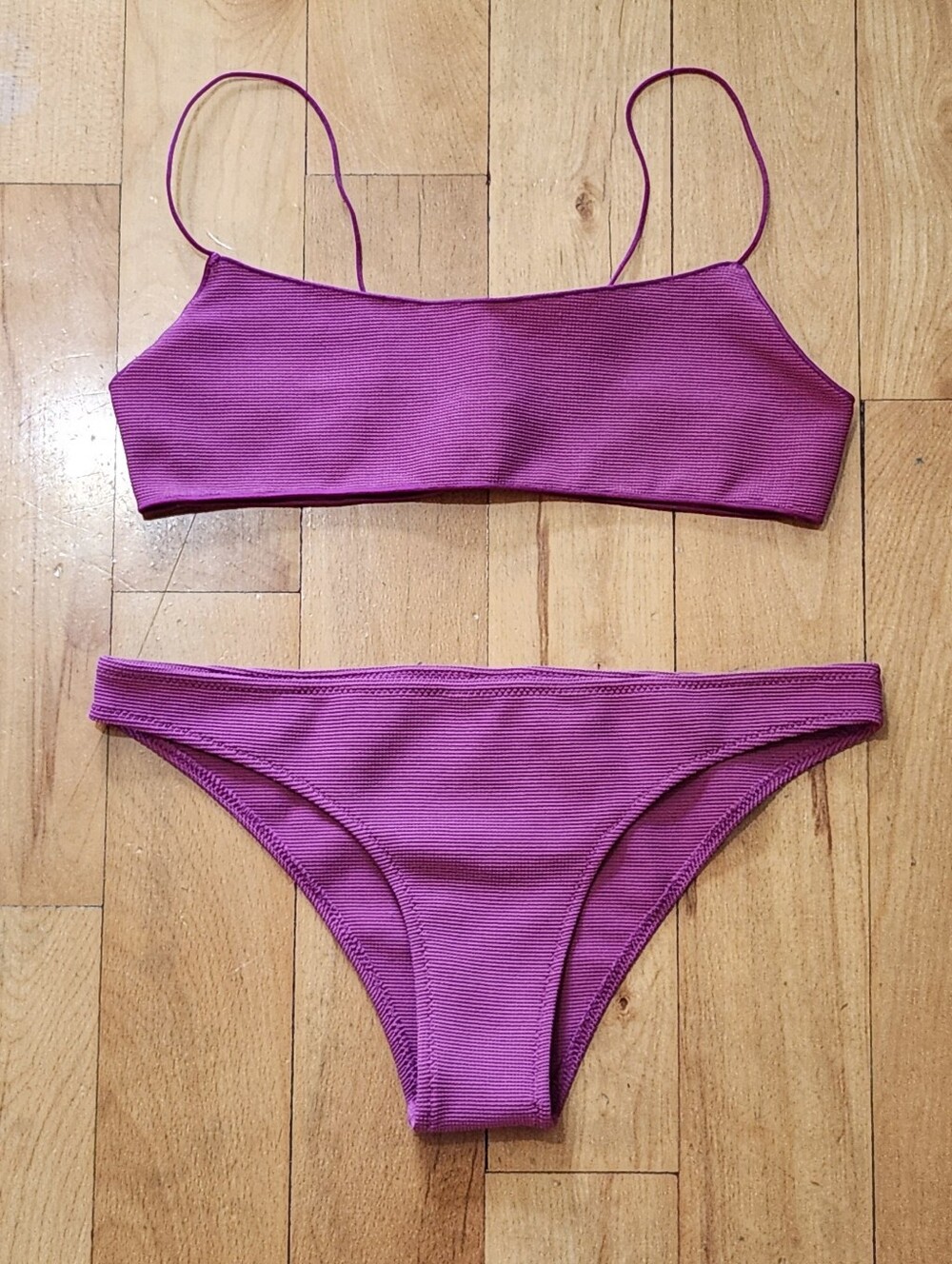 Tropic of C The C Bralette & Lo Bottom Bikini Set - S